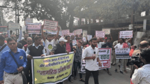 Civil resistance march to save Hasdev Aranya