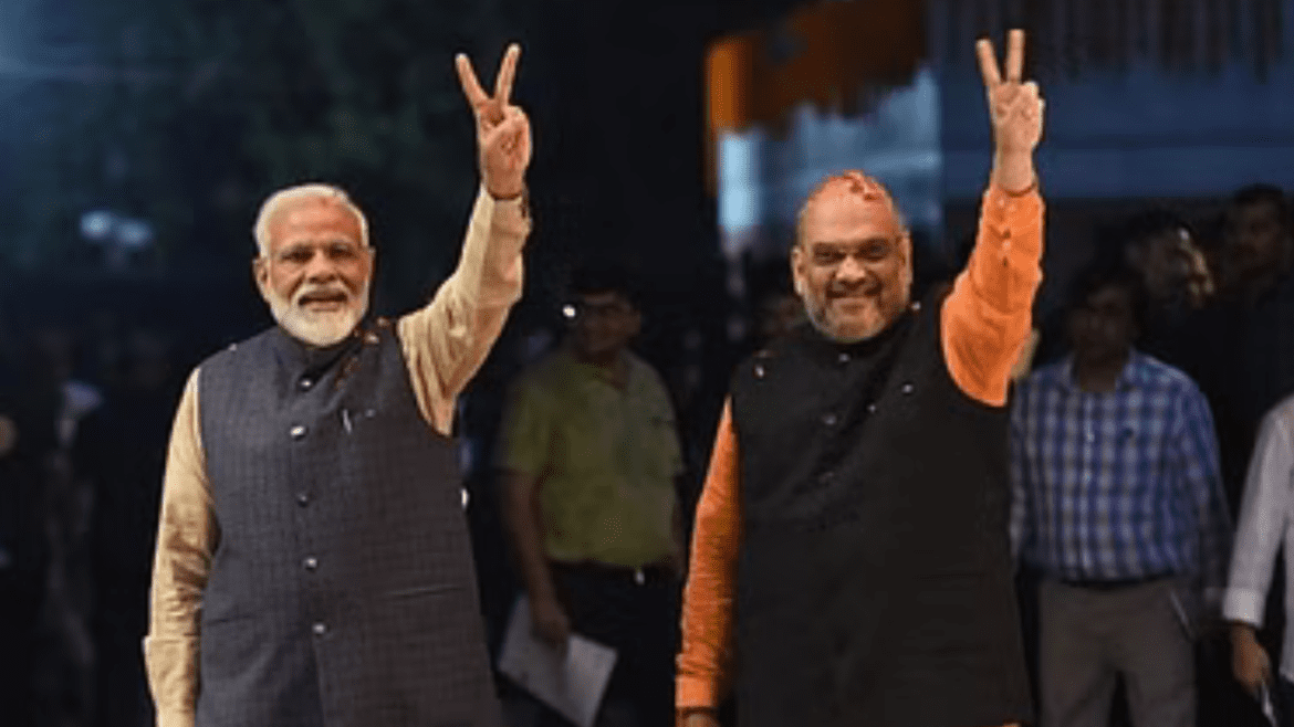 Modi government for the third time, this time it crossed 400