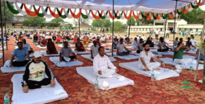 Yoga Day celebrated